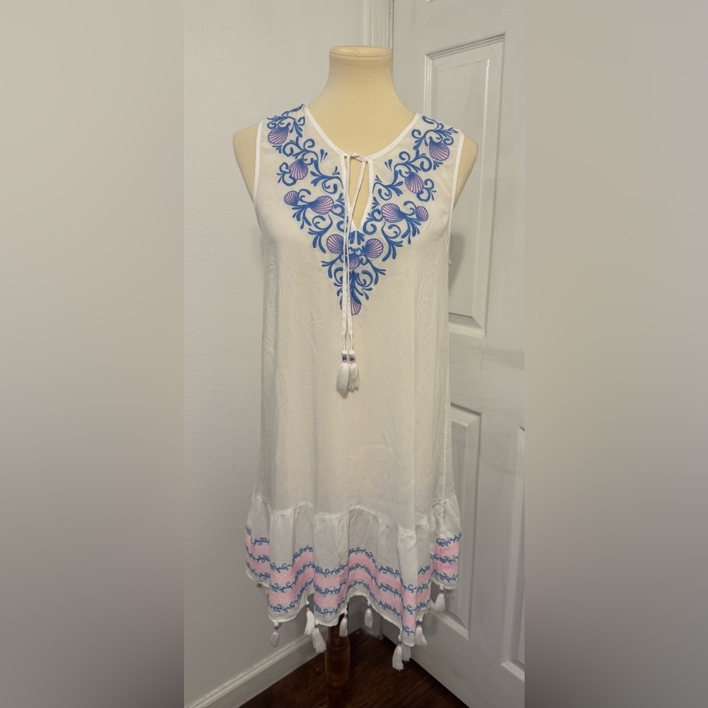Lilly Pulitzer Totti Swim Cover Up Resort Vacation Beach Pool NO SIZE TAG S/M